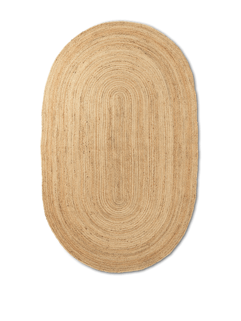 Eternal Oval Jute Rug - Small - Natural
