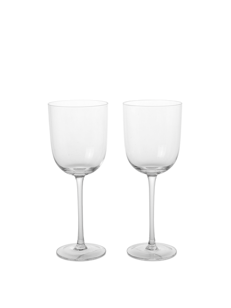 Ferm Living - Host White Wine Glasses - Set of 2 - Clear