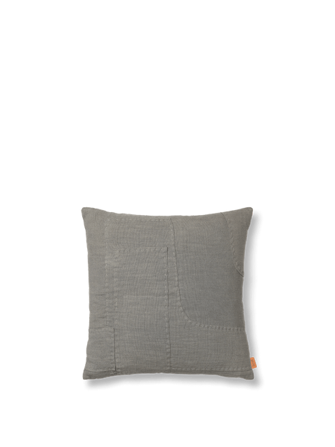 Darn Cushion - Blue Grey