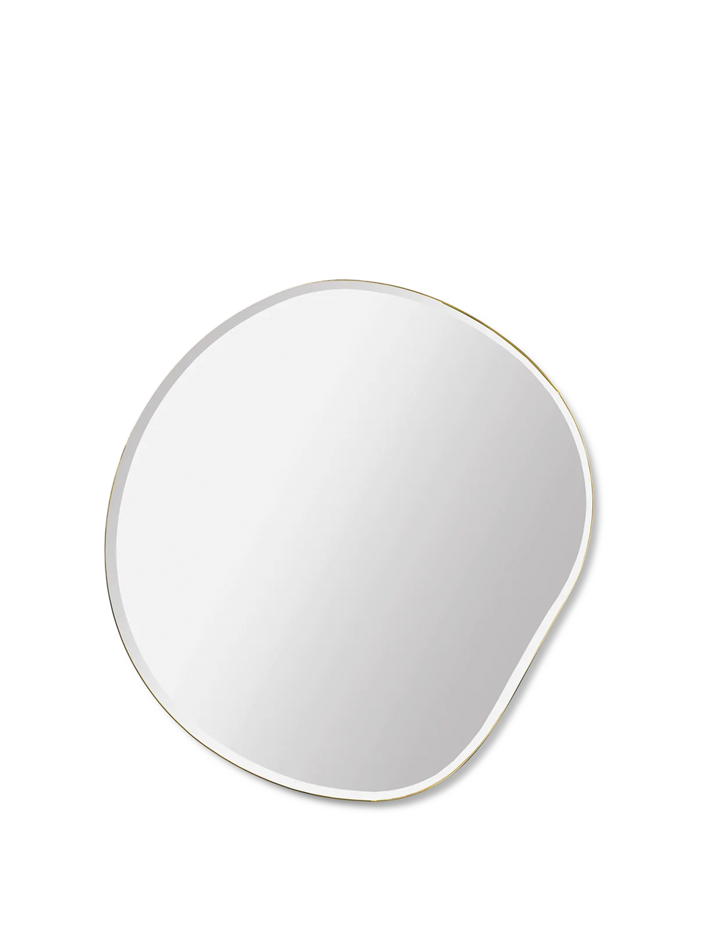 Pond Mirror - Small - Brass