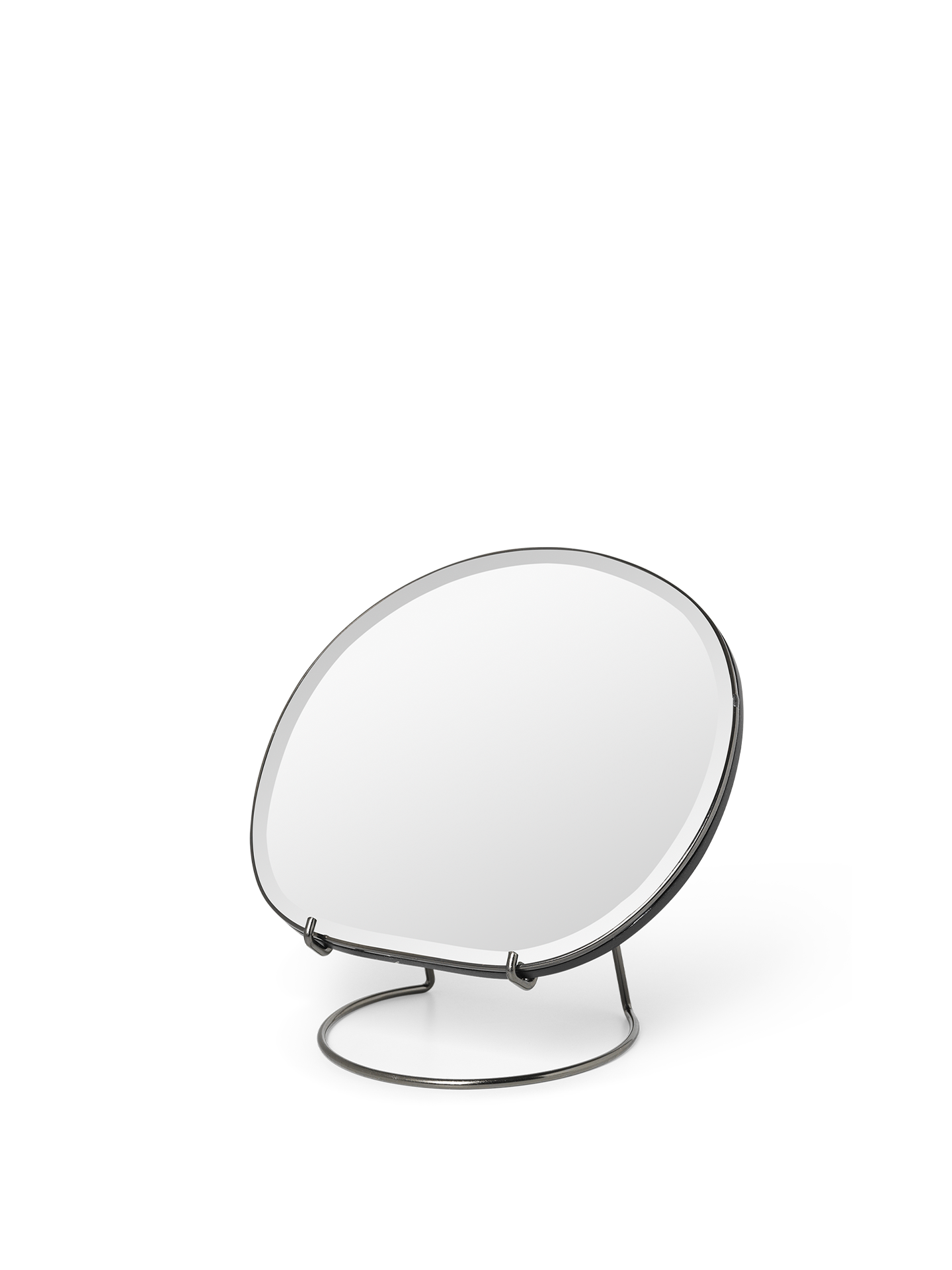Pond Table Mirror - Dark Chrome