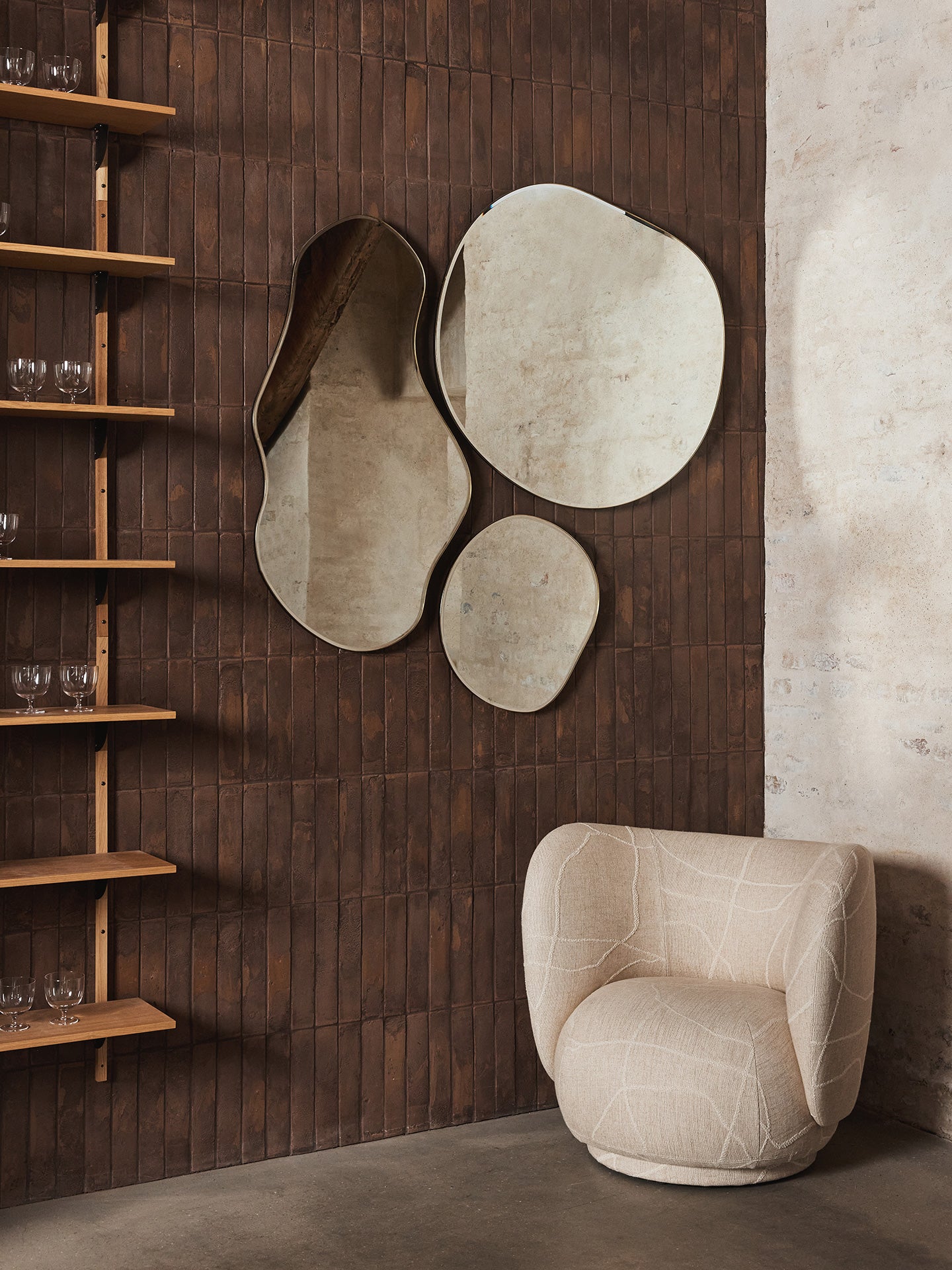 Pond Mirror - XL | Ferm Living