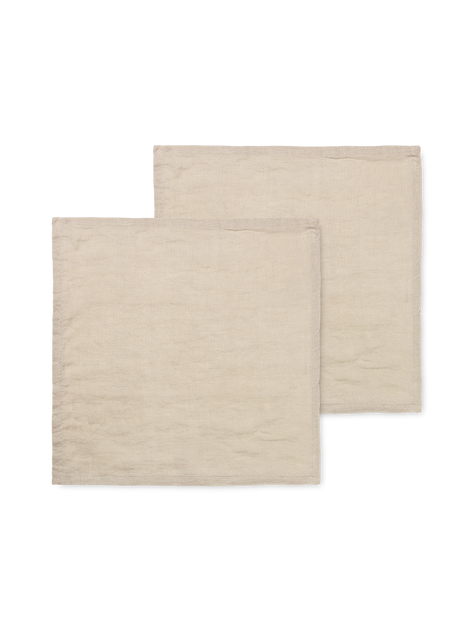 Linen Napkins - Set of 2 - Natural | ferm LIVING