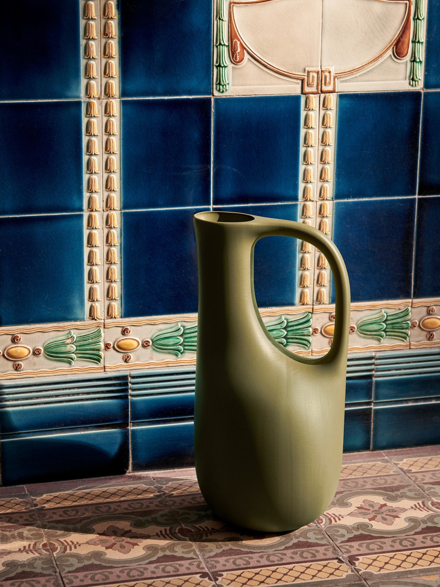 Liba Watering Can in Olive by ferm LIVING