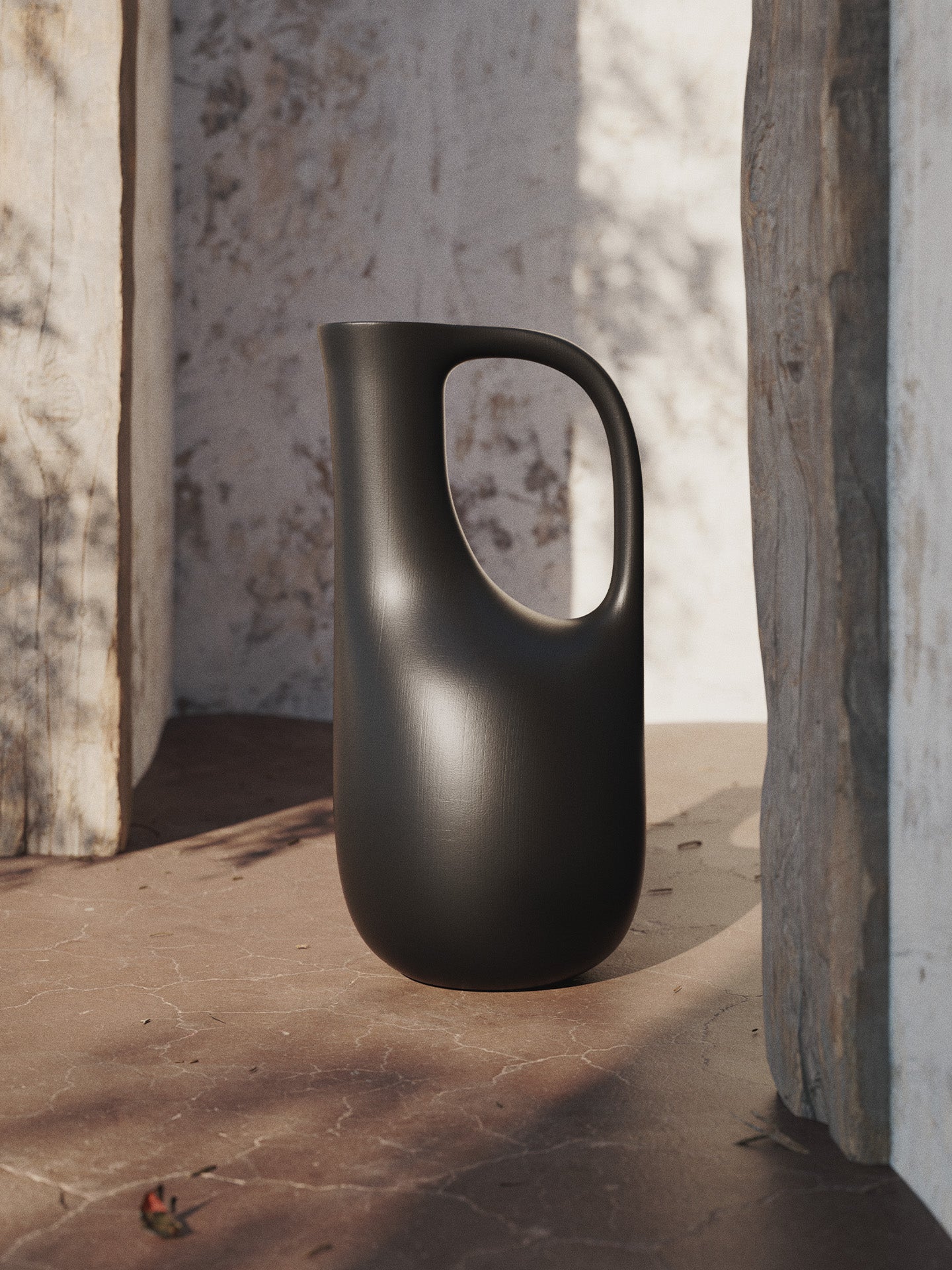 Liba Watering Can in Black by ferm LIVING