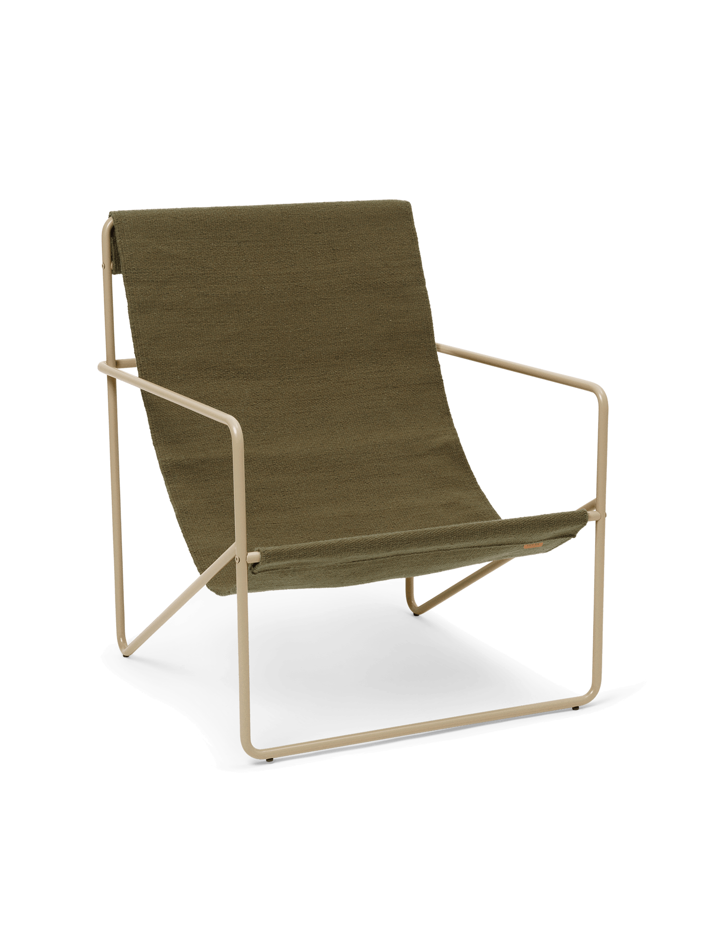 Desert Lounge Chair - Cashmere/Solid Cashmere by Ferm Living