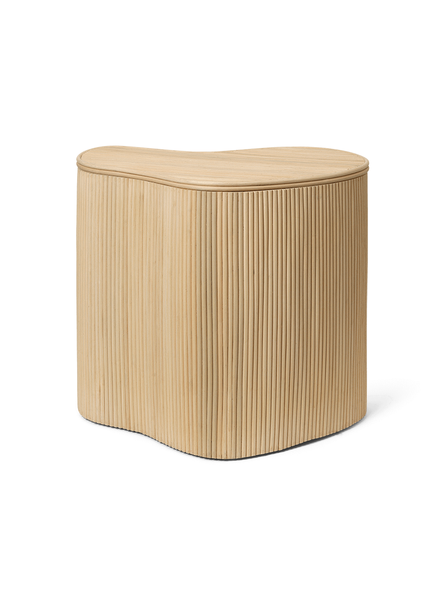 Isola Storage Table | Elegant rattan storage table | ferm LIVING