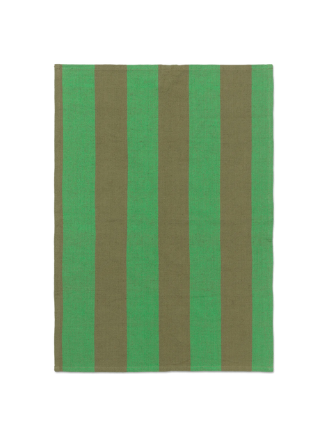 Hale tea towel | Olive/Green