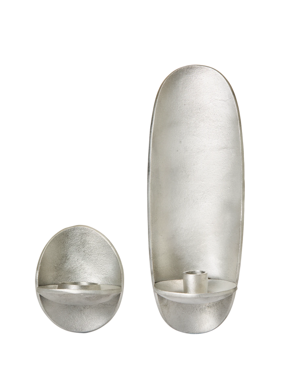 Agapé Wall Tealight Holder & Candle Holder Gift Set - Aluminium