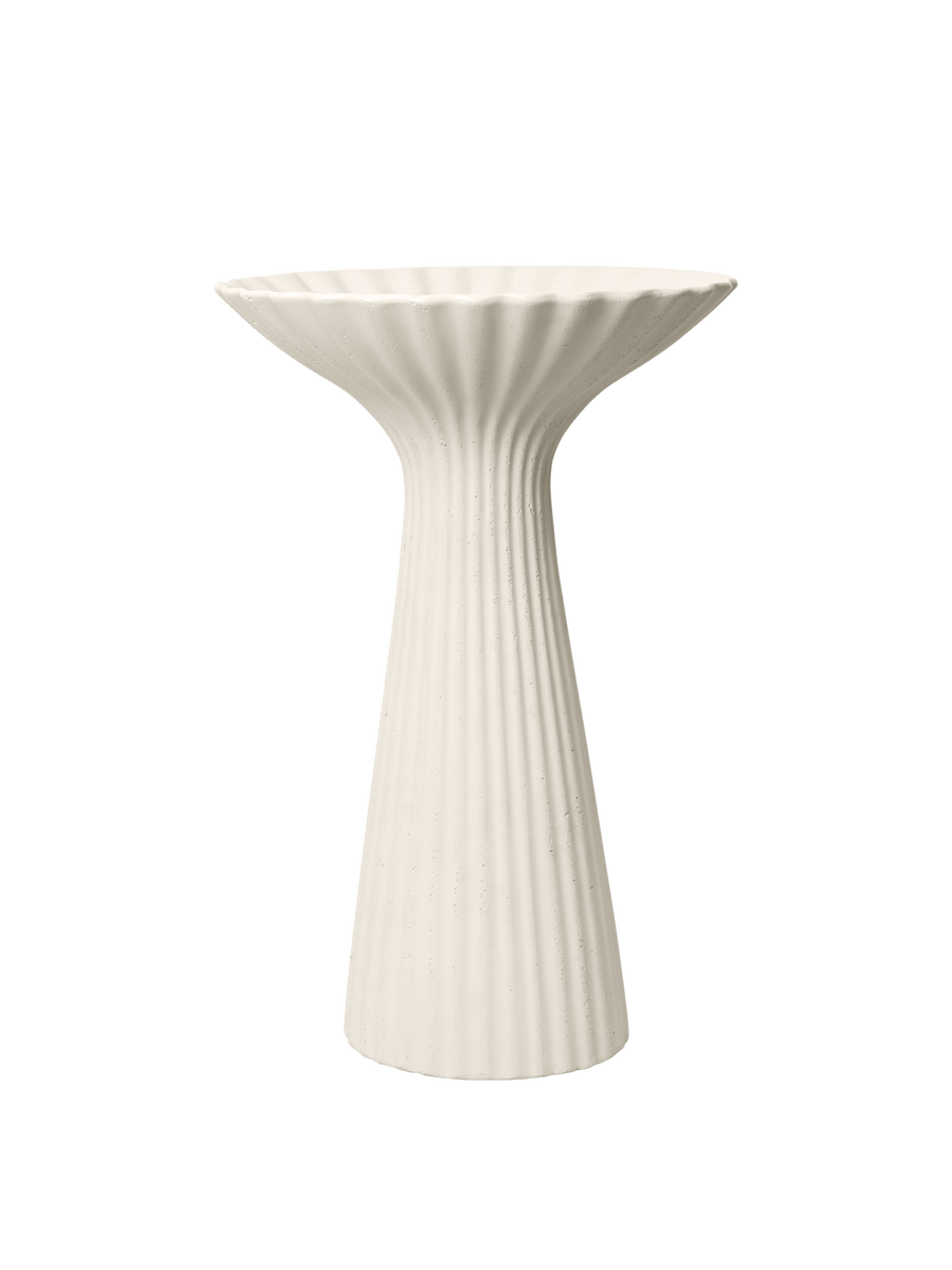 Fountain Pedestal Bowl - Ivory – Ferm Living