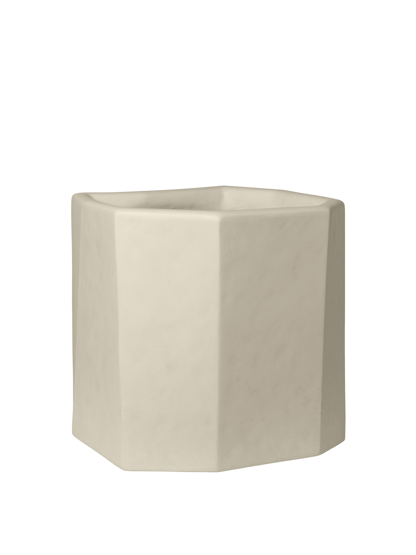 Staffa Planter - Large - Ivory by Ferm Living