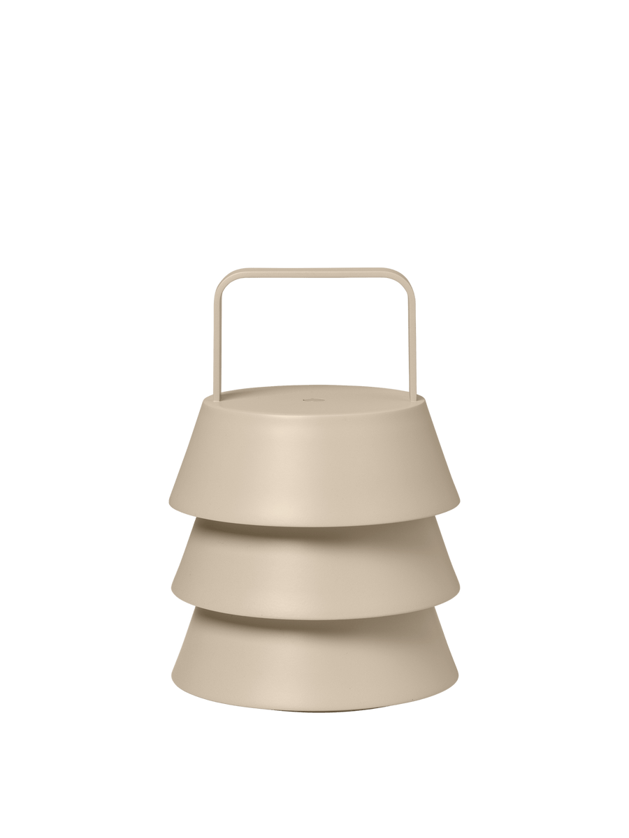 Luver Portable Lamp - Beige – Ferm Living