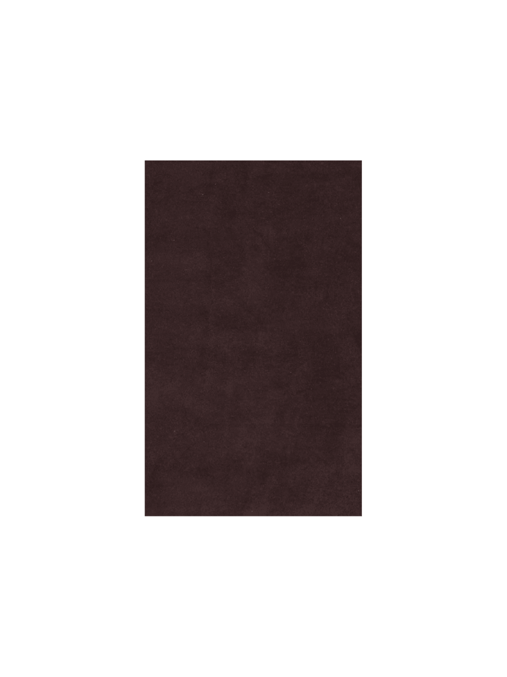 Stille Tufted rug sample in dark pecan