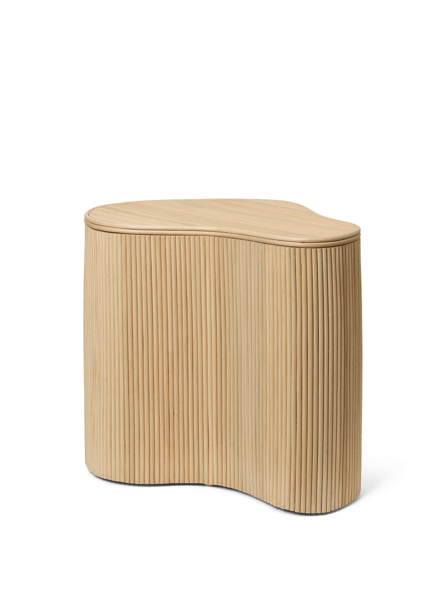 Isola Storage Table | Elegant rattan storage table | Ferm Living