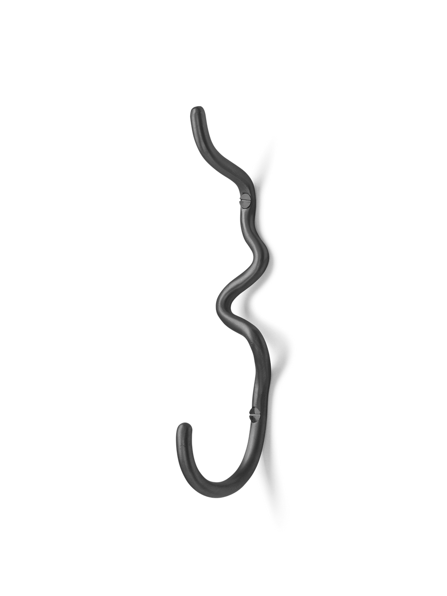 Curvature Hook – Black Brass | Ferm Living