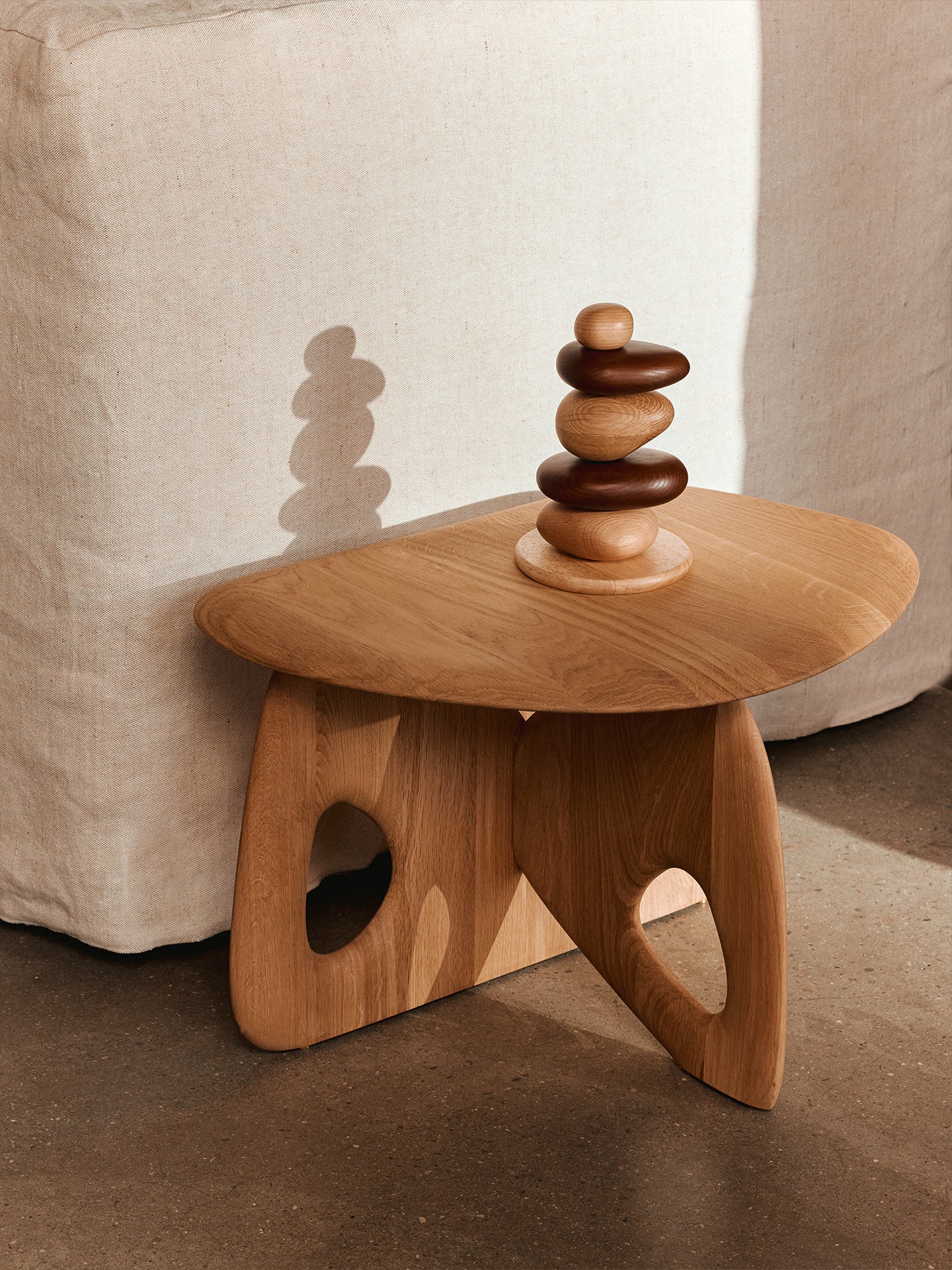 Oar Coffee Table - Small - Natural Oak – Ferm Living