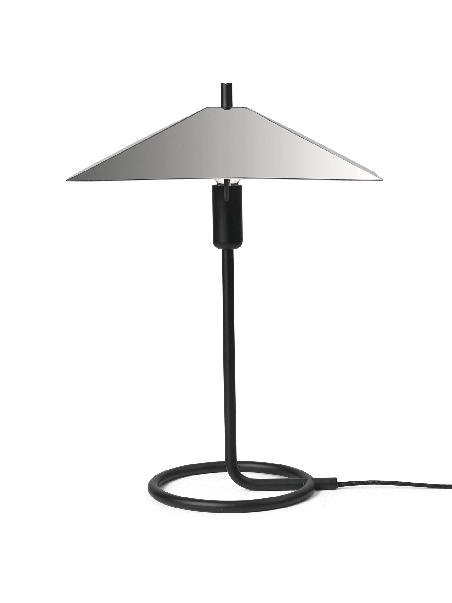Filo Table Lamp Square - Black/Cashmere | Ferm Living