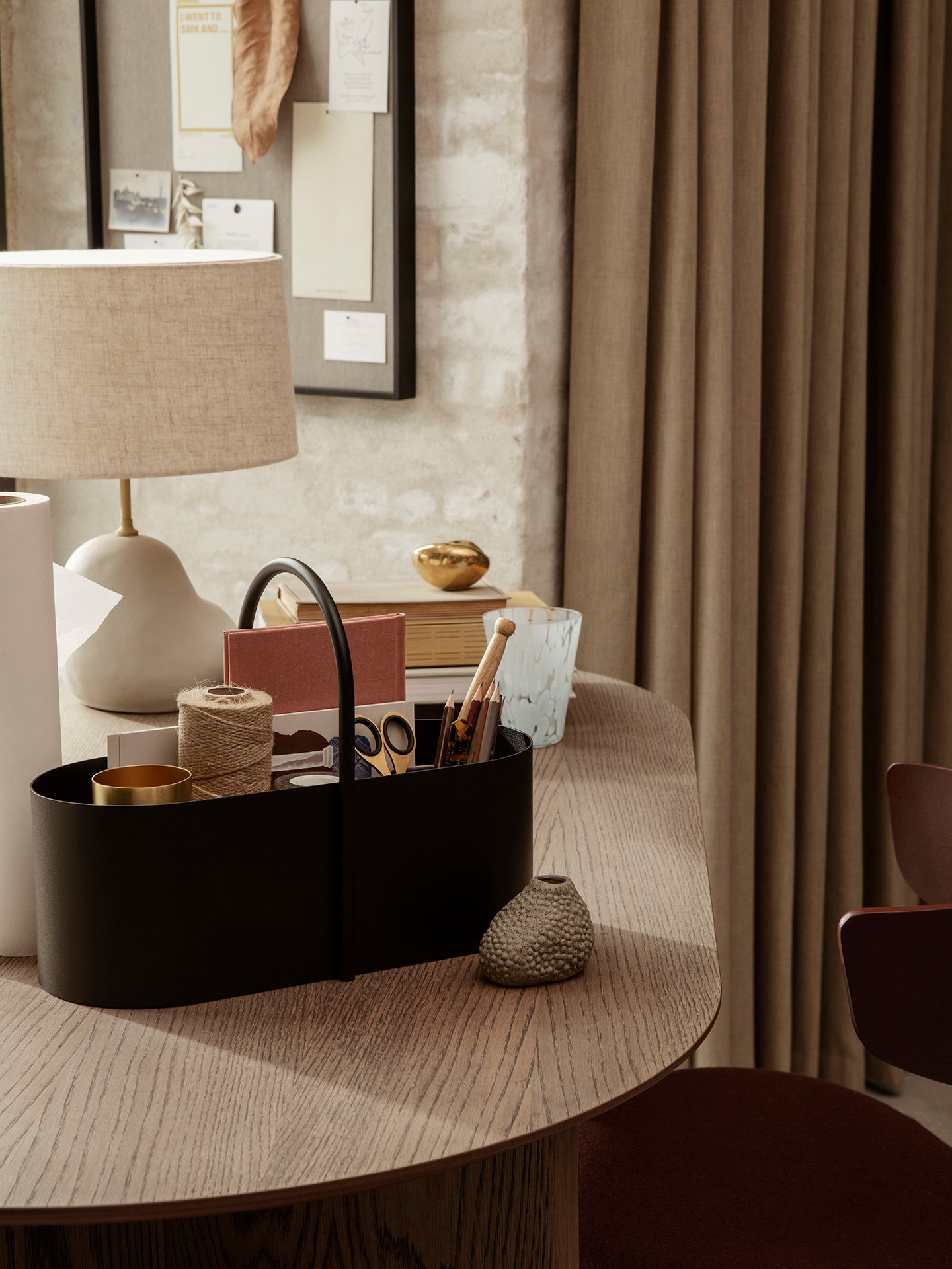 Ferm Living ファームリビング　Grib Toolbox Grib toolbox in black | Stylish storage | Ferm Living