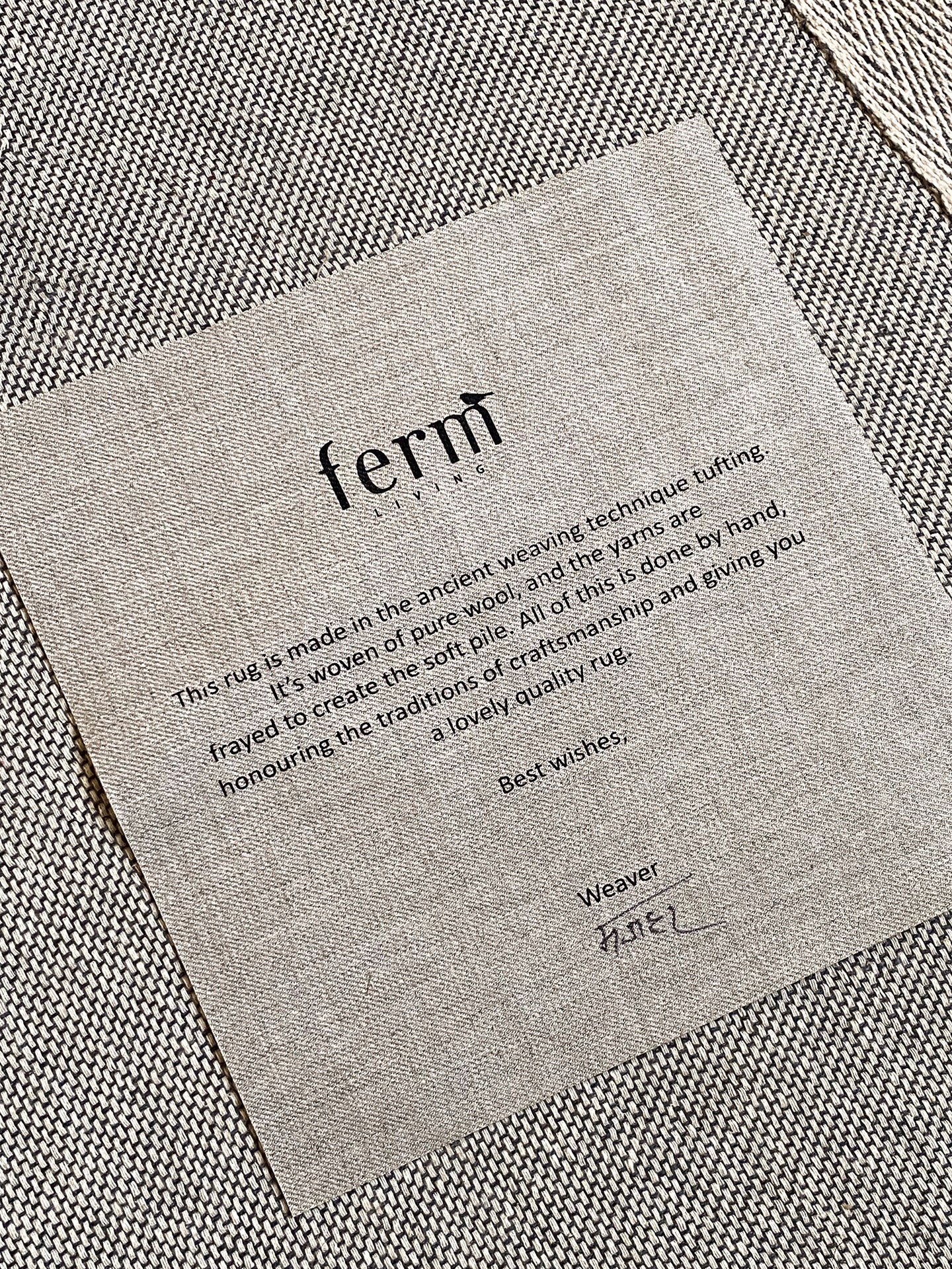 Ferm Living Ease Loop Rug - Thumbnail 3