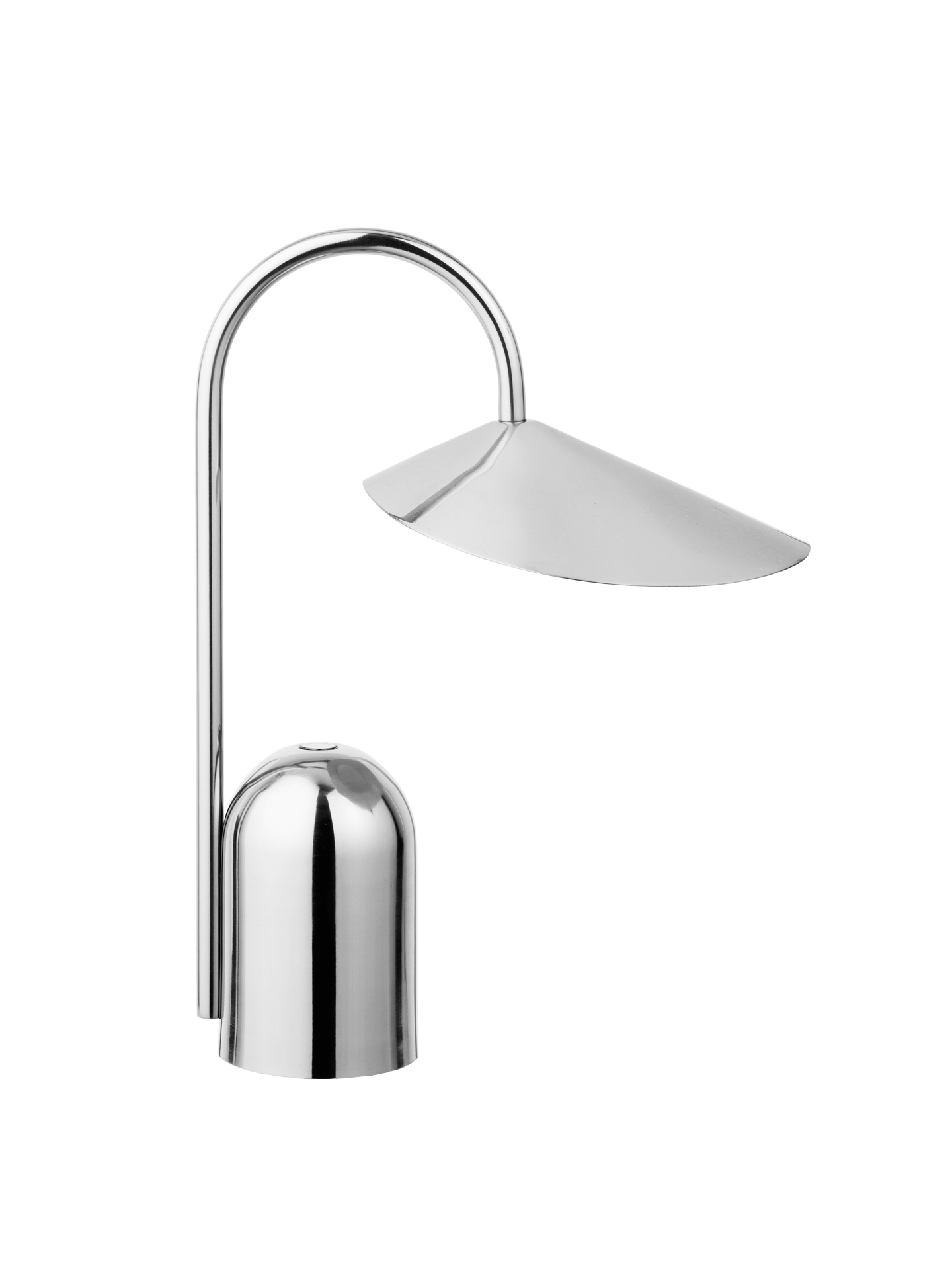 Arum Portable Lamp - Stainless Steel – Ferm Living