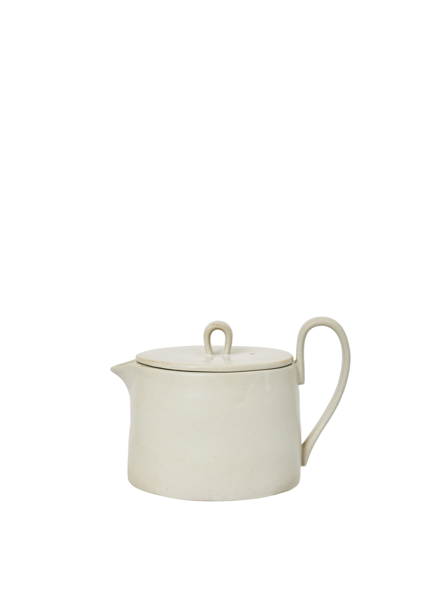 Flow Teapot - Off-White Speckle