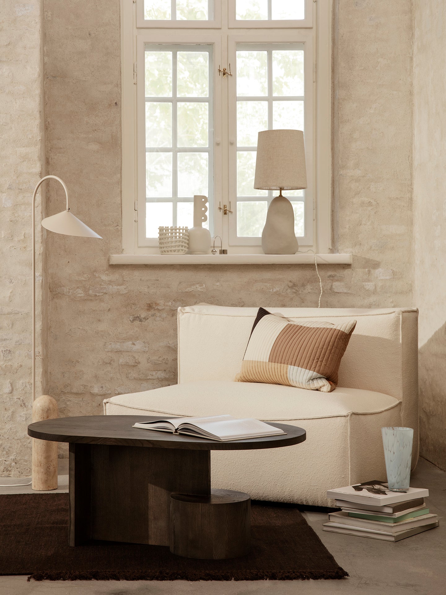 Insert Coffee Table - Black Stained Ash by Ferm Living