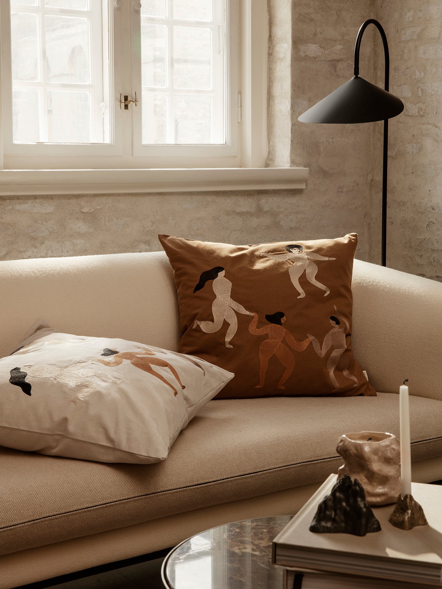 Free Cushion - Natural | Ferm Living
