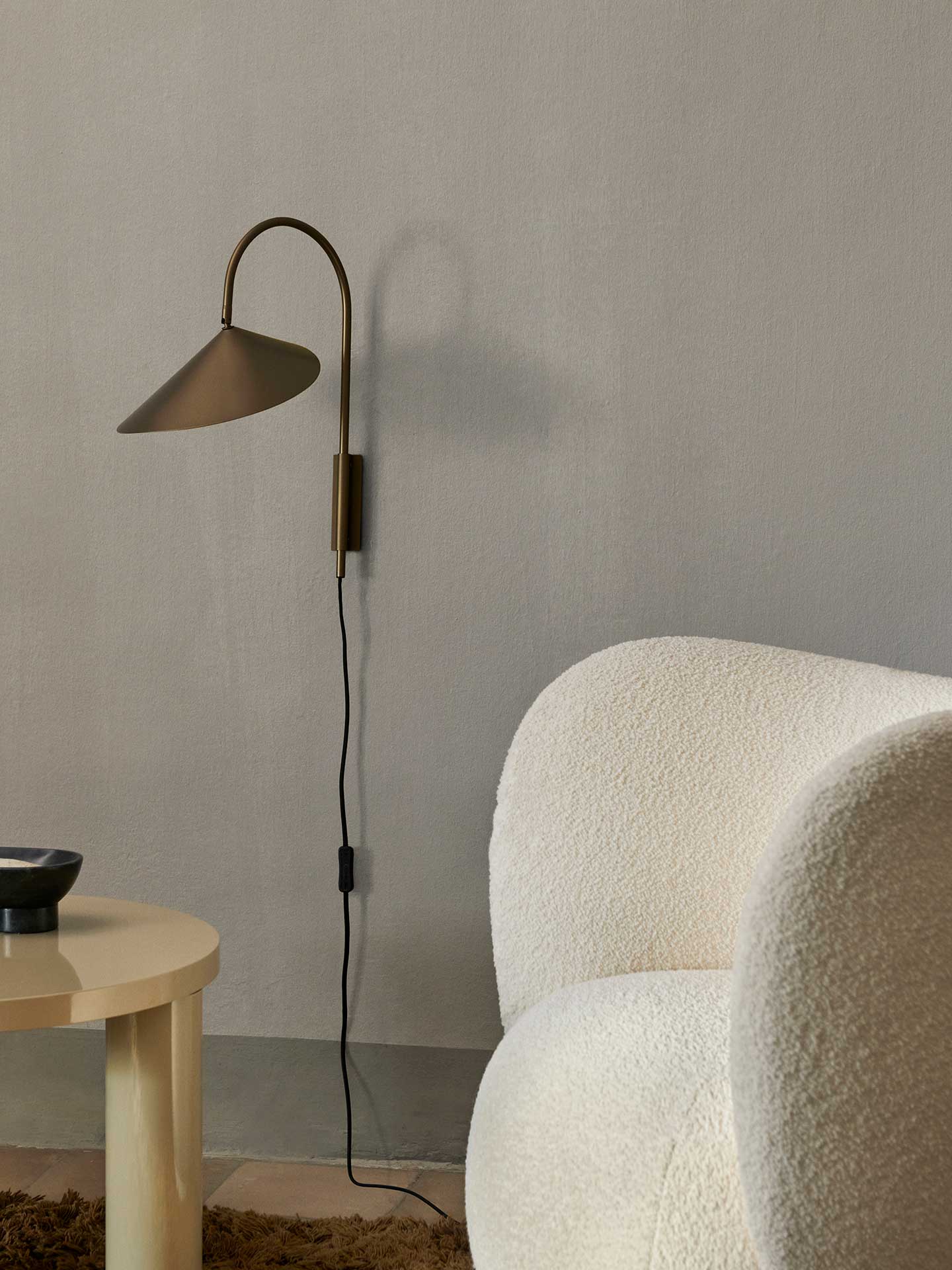 Arum Swivel Wall Light - Bronze | Ferm Living