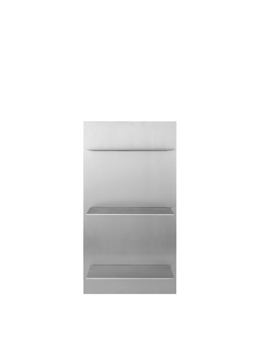 Lager Wall Shelf - Triple - Small - Aluminium – Ferm Living