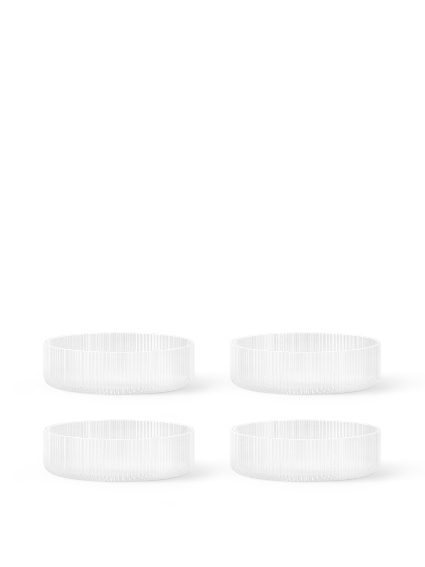 Ferm Living Ripple Serving Bowls - Thumbnail 4