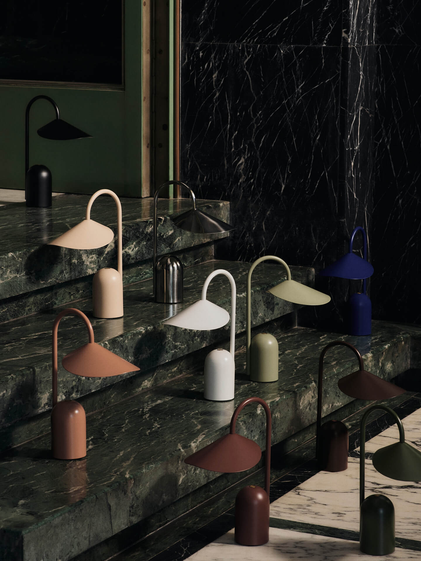 Arum Portable Lamp - Black | Ferm Living