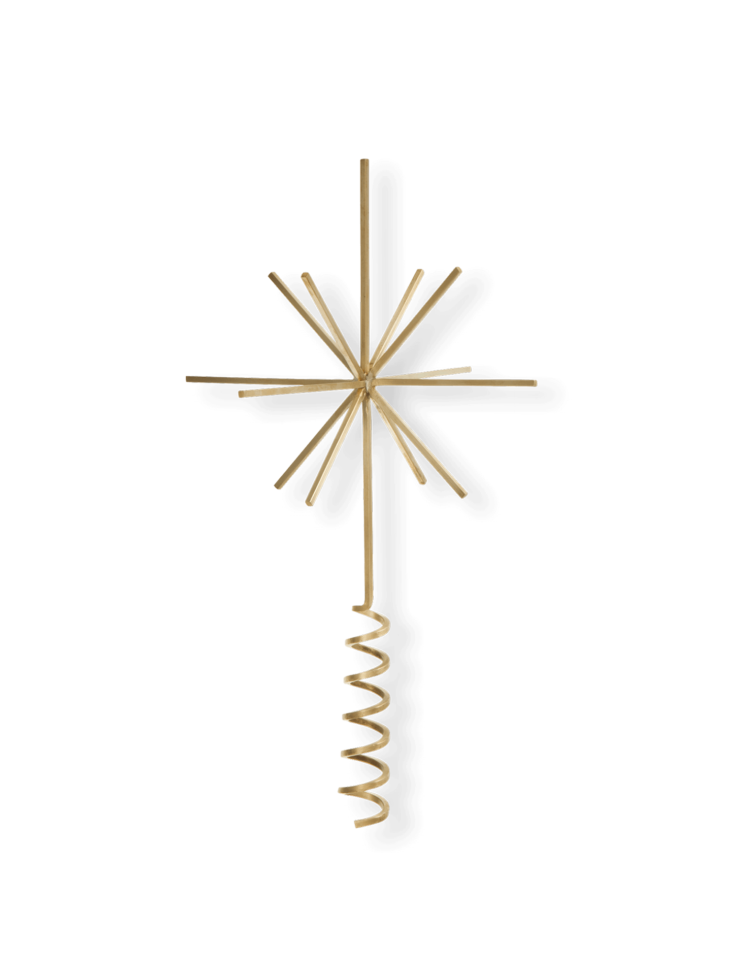 Brass Christmas Tree Top Star | ferm LIVING