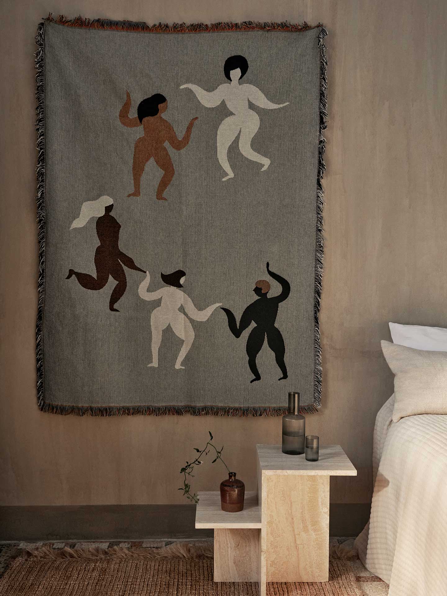 Ferm Living Free Tapestry Blanket - Thumbnail 2