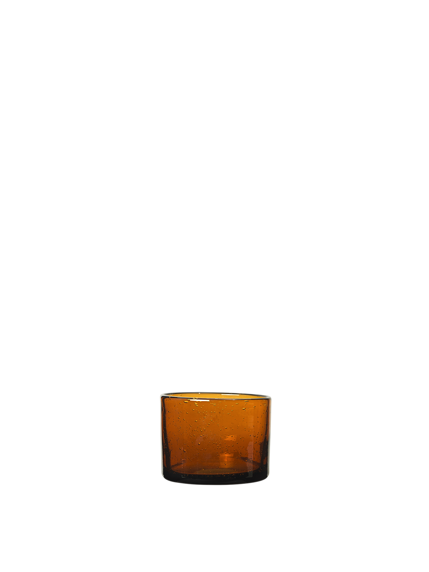 Oli Water Glass - Low - Amber