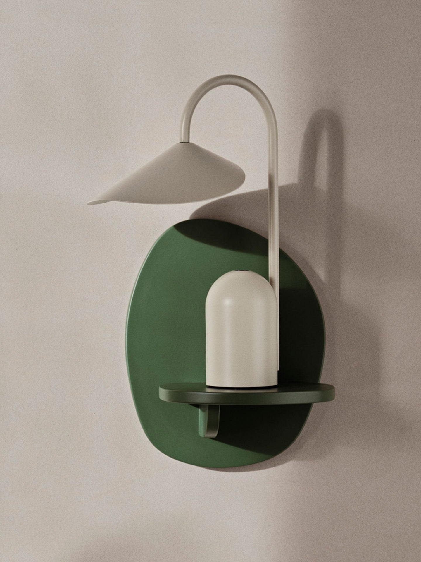 Pilu Shelf - Small - Green | Ferm Living