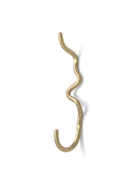 Curvature Hook – Brass | Ferm Living