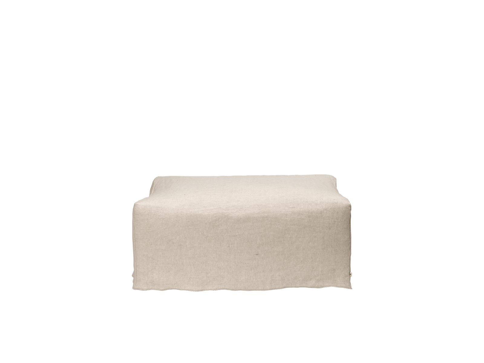 Catena Pouf Rectangular S501 Loose Drape - Natural – Ferm Living