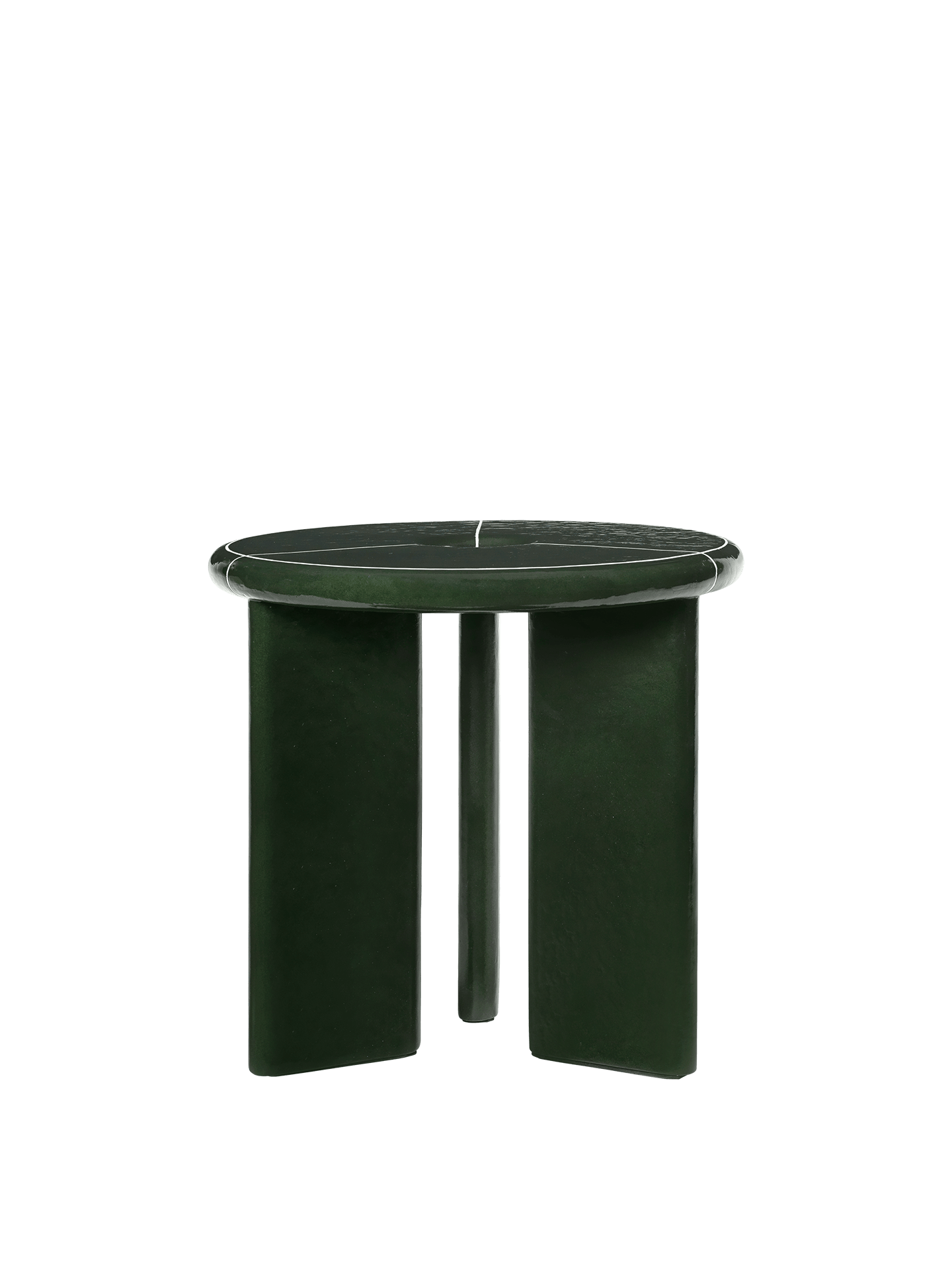 Deya Side Table - Ø47 cm - Brown – Ferm Living