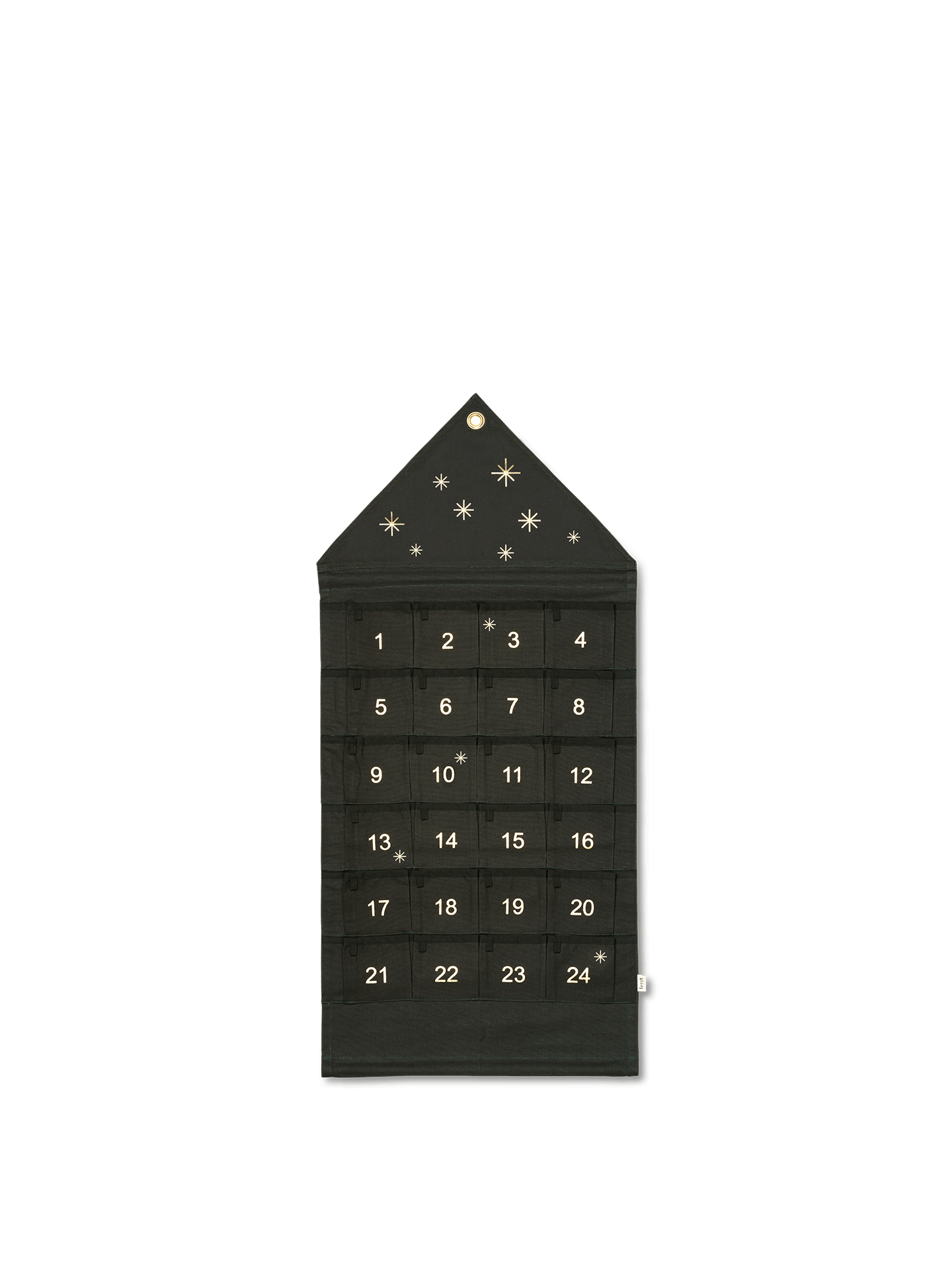 Star Advent Calendar | Christmas decoration in 100% cotton Star Advent Calendar | Christmas decoration in 100% cotton