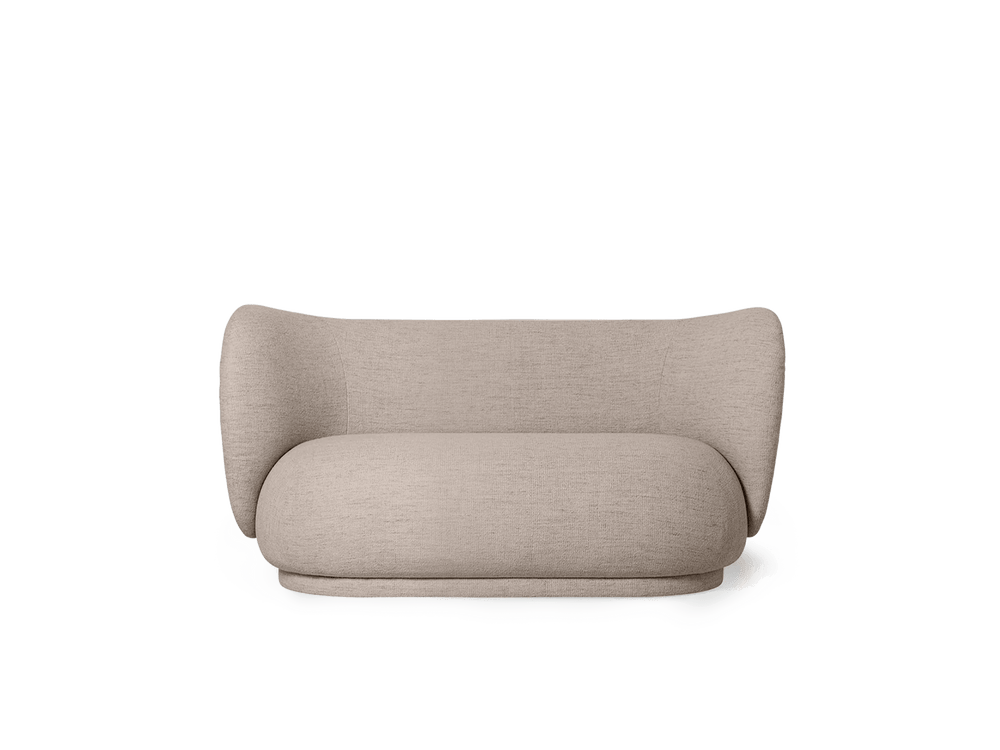 Ferm Living - Rico Sofa 2-seater - Bouclé - Sand