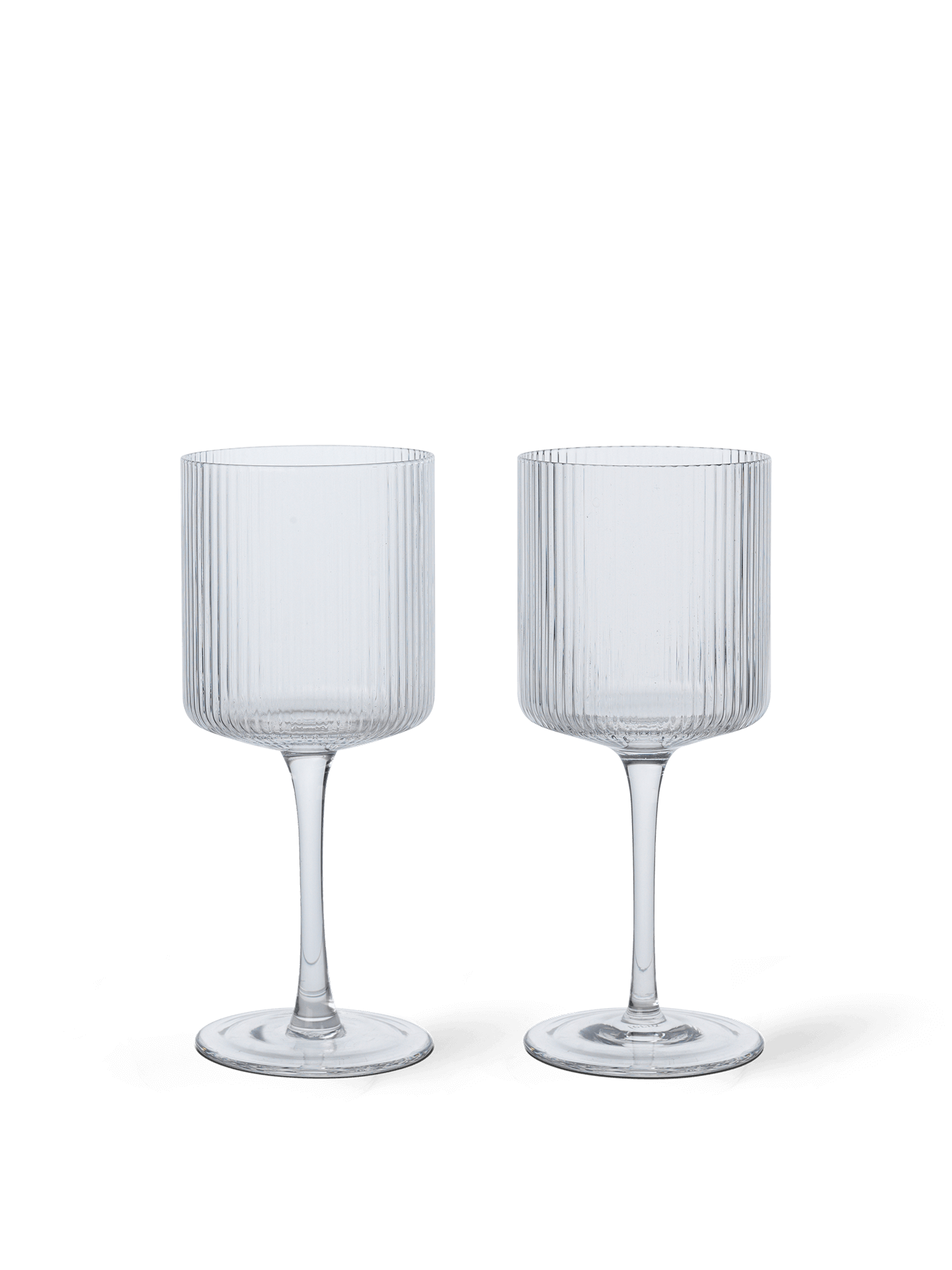 Ripple White Wine Glasses - Set of 2