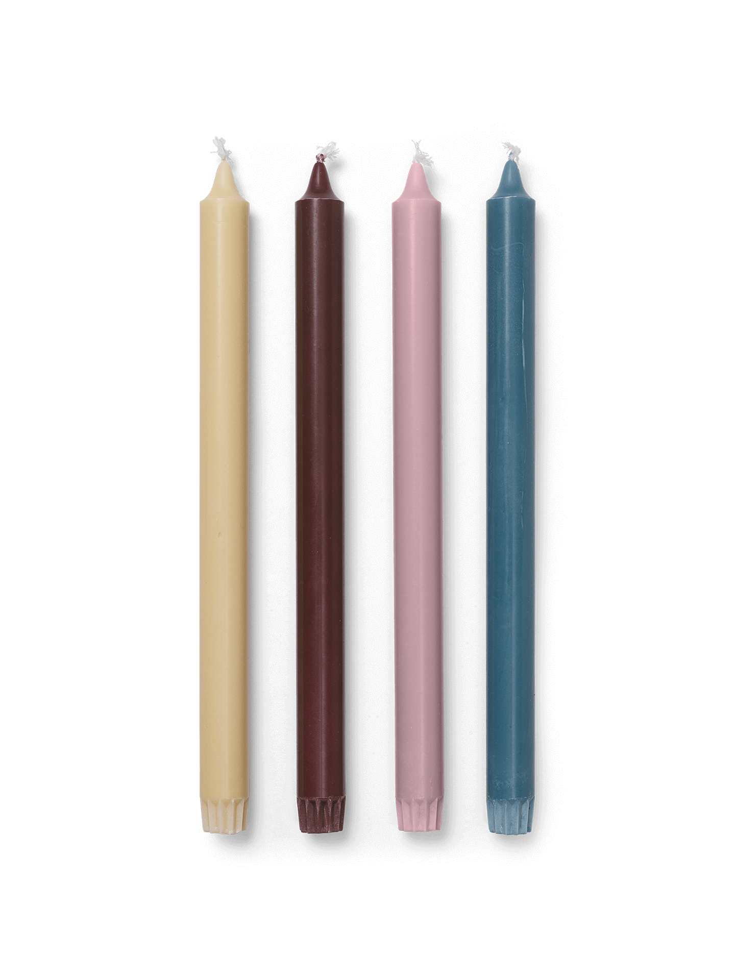 Ferm Living - Pure Candles - Set of 4