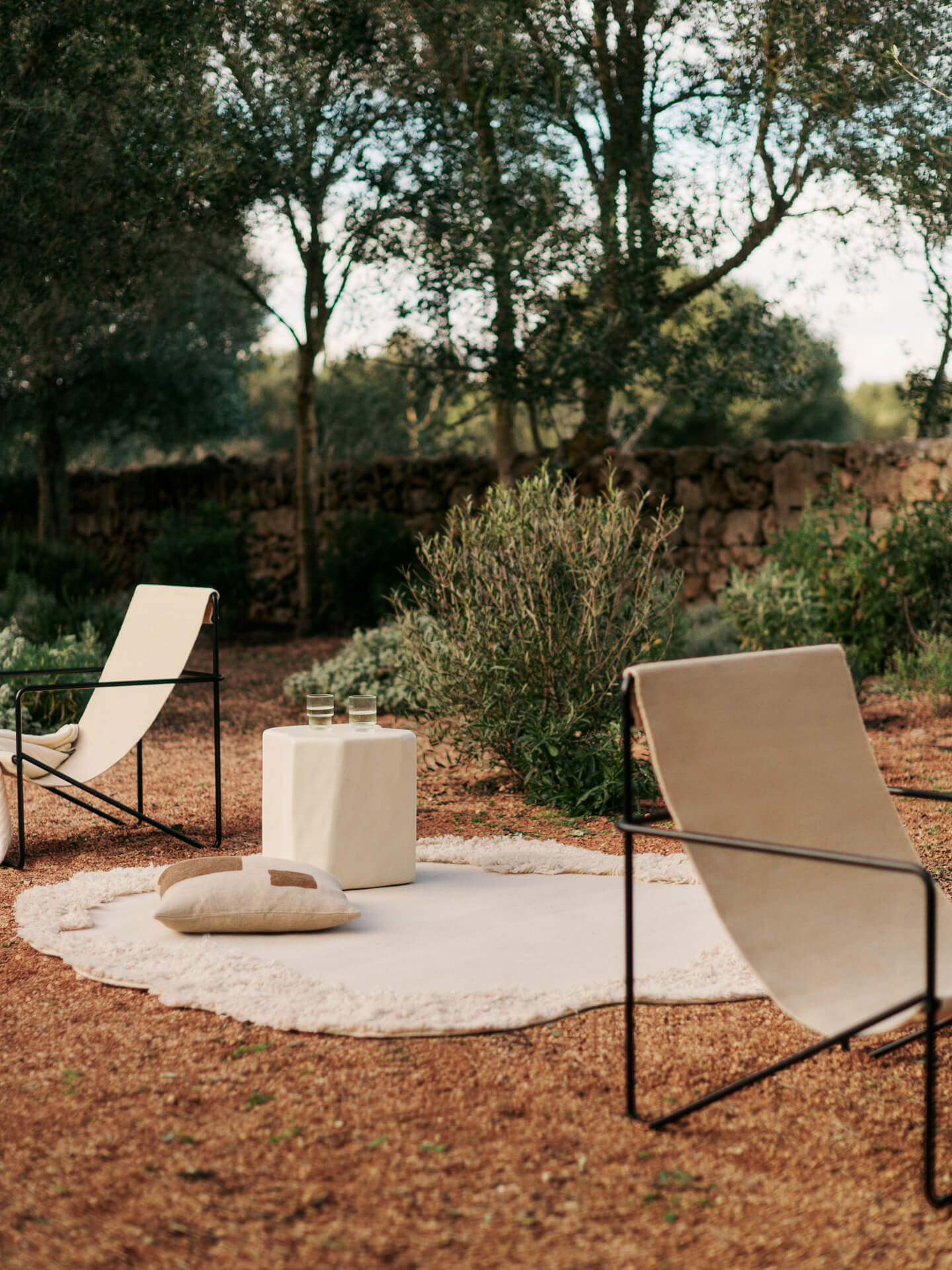ferm living Norte rug ファームリビング　ラグ Norte Outdoor Rug - Natural – Ferm Living
