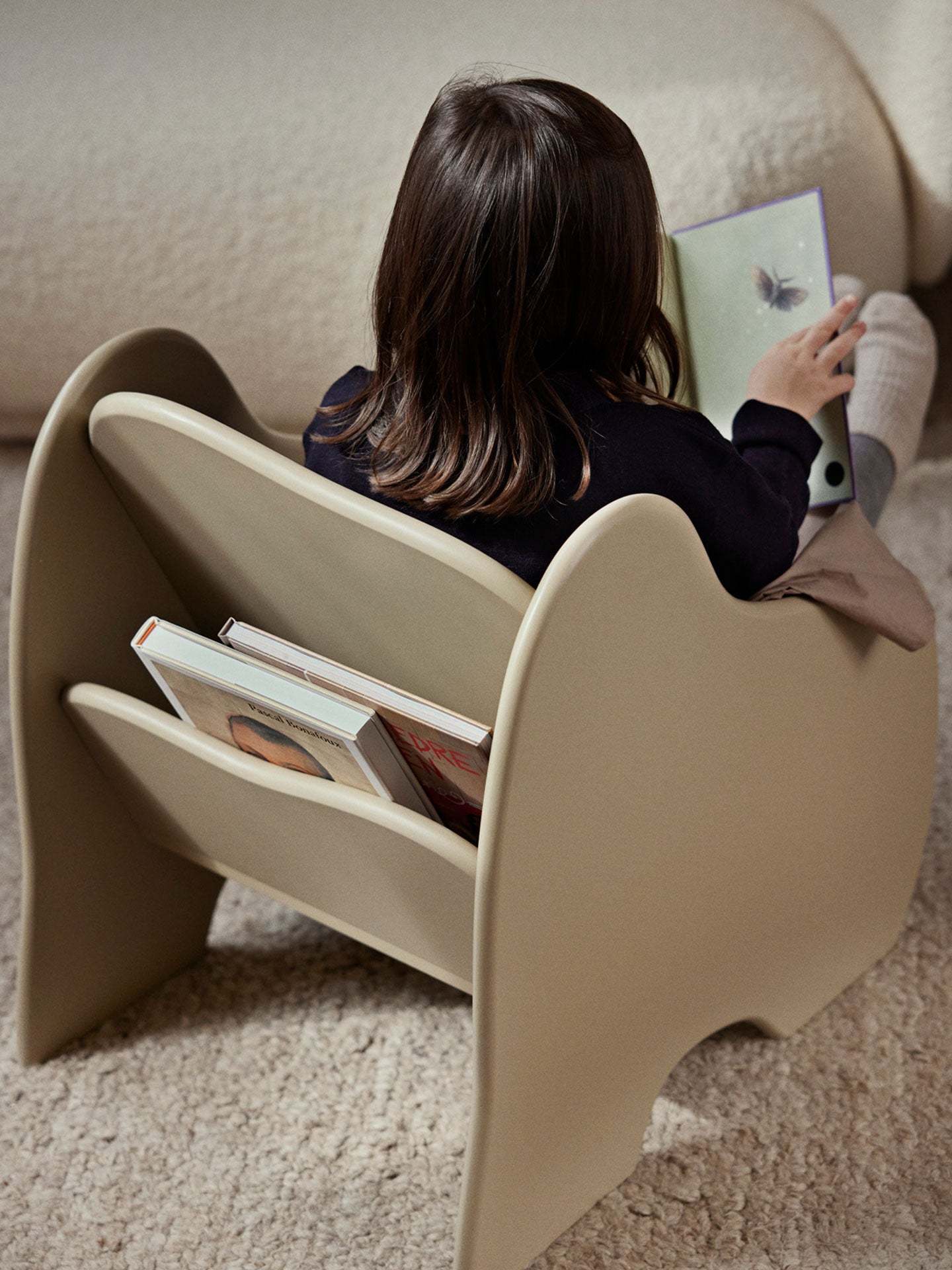Slope Lounge Chair - Beige | Ferm Living