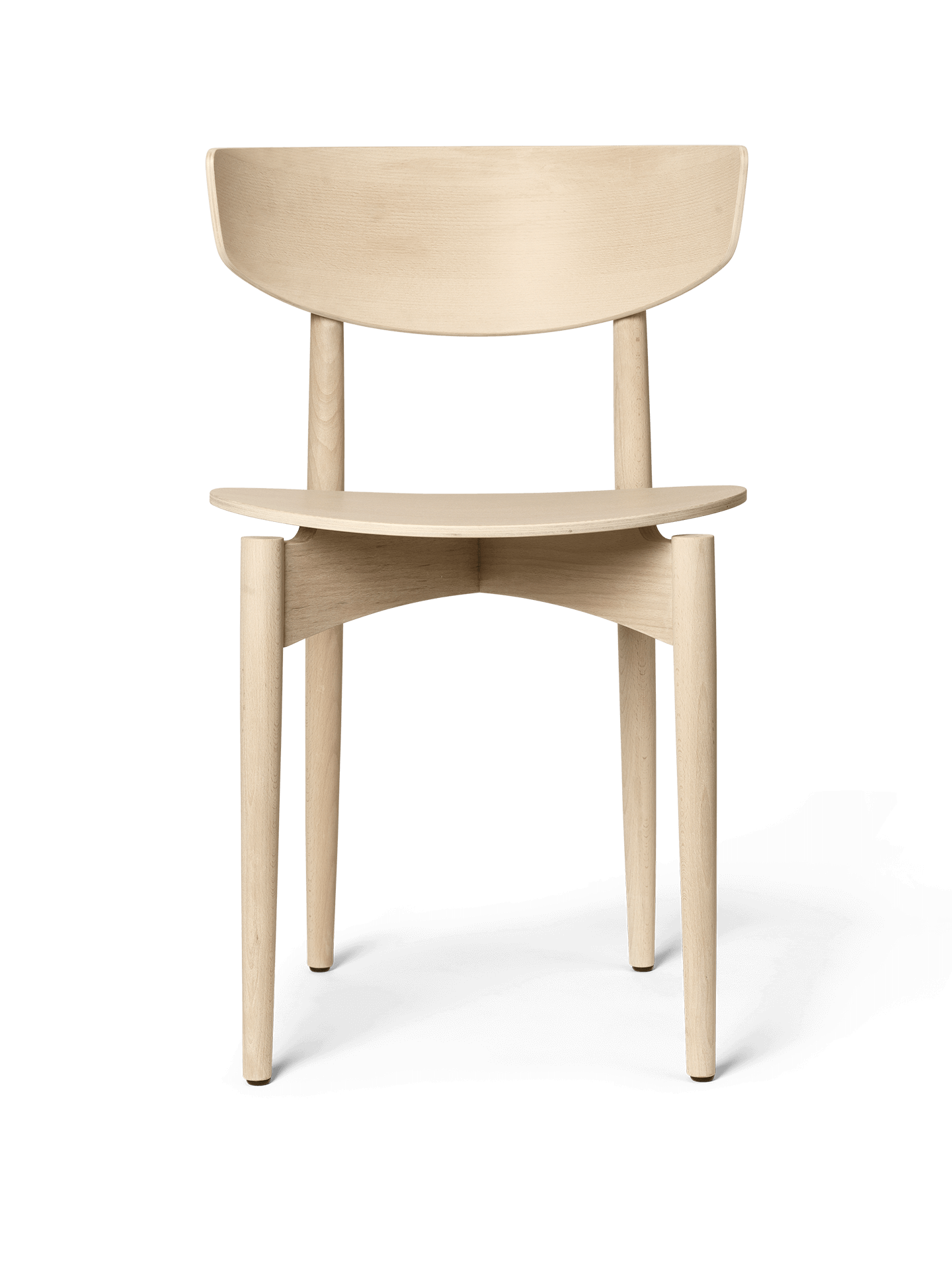 Herman Dining Chair  Wood  White Oiled Beech