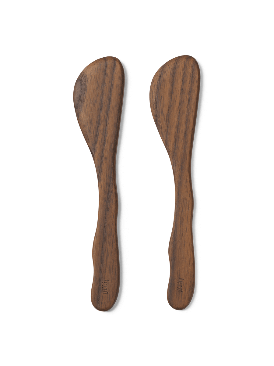 Cairn Butter Knives - Set of 2 - Dark Brown