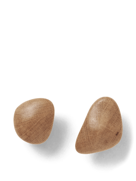 Cairn Hooks – Set of 2 – Oak | Ferm Living