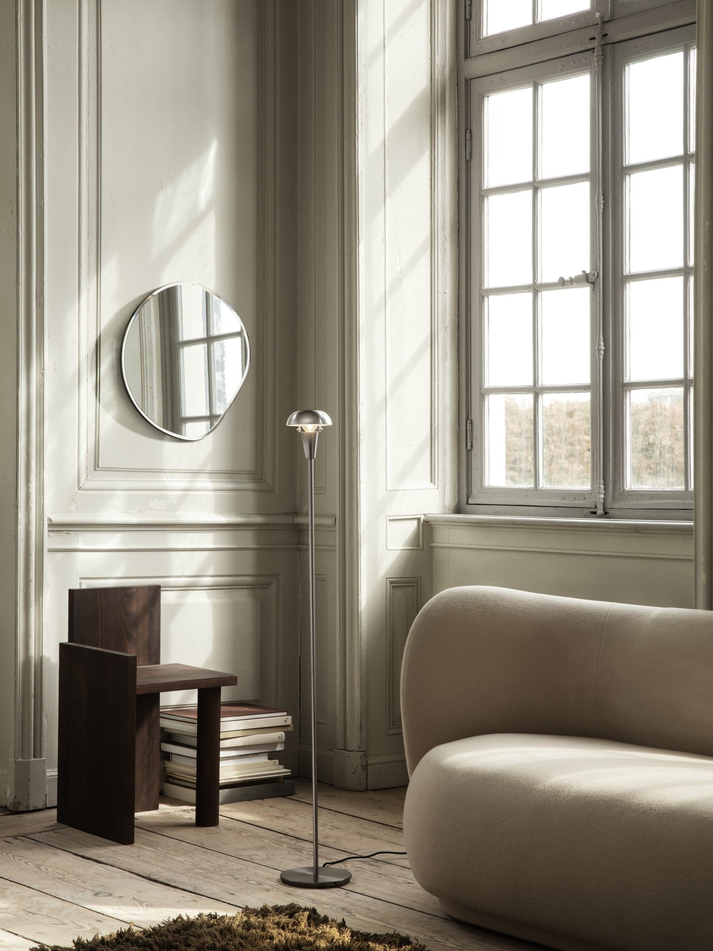 鏡 ferm Living Pond Mirror - Small ferm LIVING Pond Mirror - Small – Woodland Mod