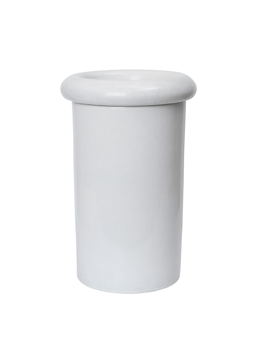 large white plastic plant pots Rollo Pot - Large