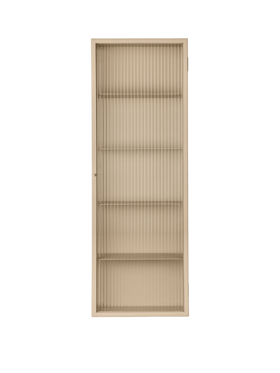 Haze Wall Cabinet - Tall - 35 x 100 cm - Beige – Ferm Living